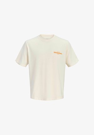 Jack & Jones, T-SHIRT T-SHIRT - T-shirt imprimé - antique white