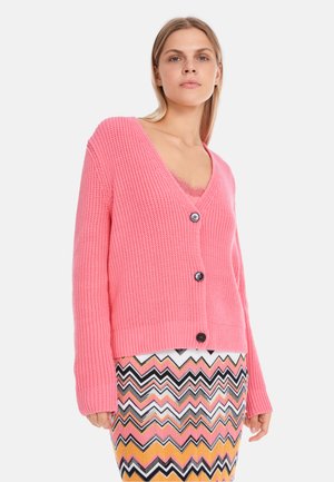 Strickjacke - bright candy pink
