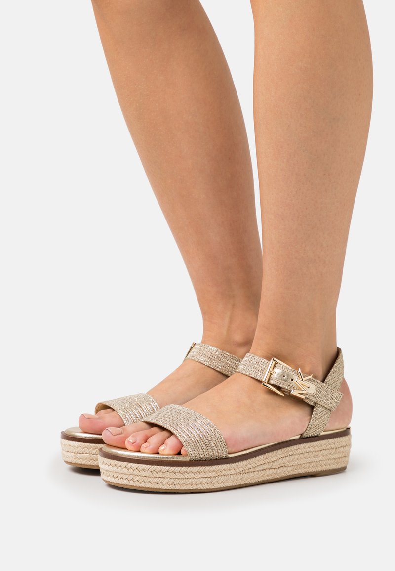 MICHAEL Michael Kors RICHIE Espadrilles pale gold/goldcoloured