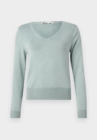 ONLVENICE LIFE VNECK - Vesta - gray mist