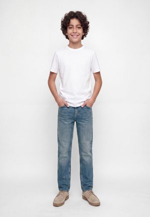 Jack & Jones Junior, REGULAR FIT JEANS JJICLARK JJORIGINAL ST 175 JNR JUNIOR - Jean droit - blue denim
