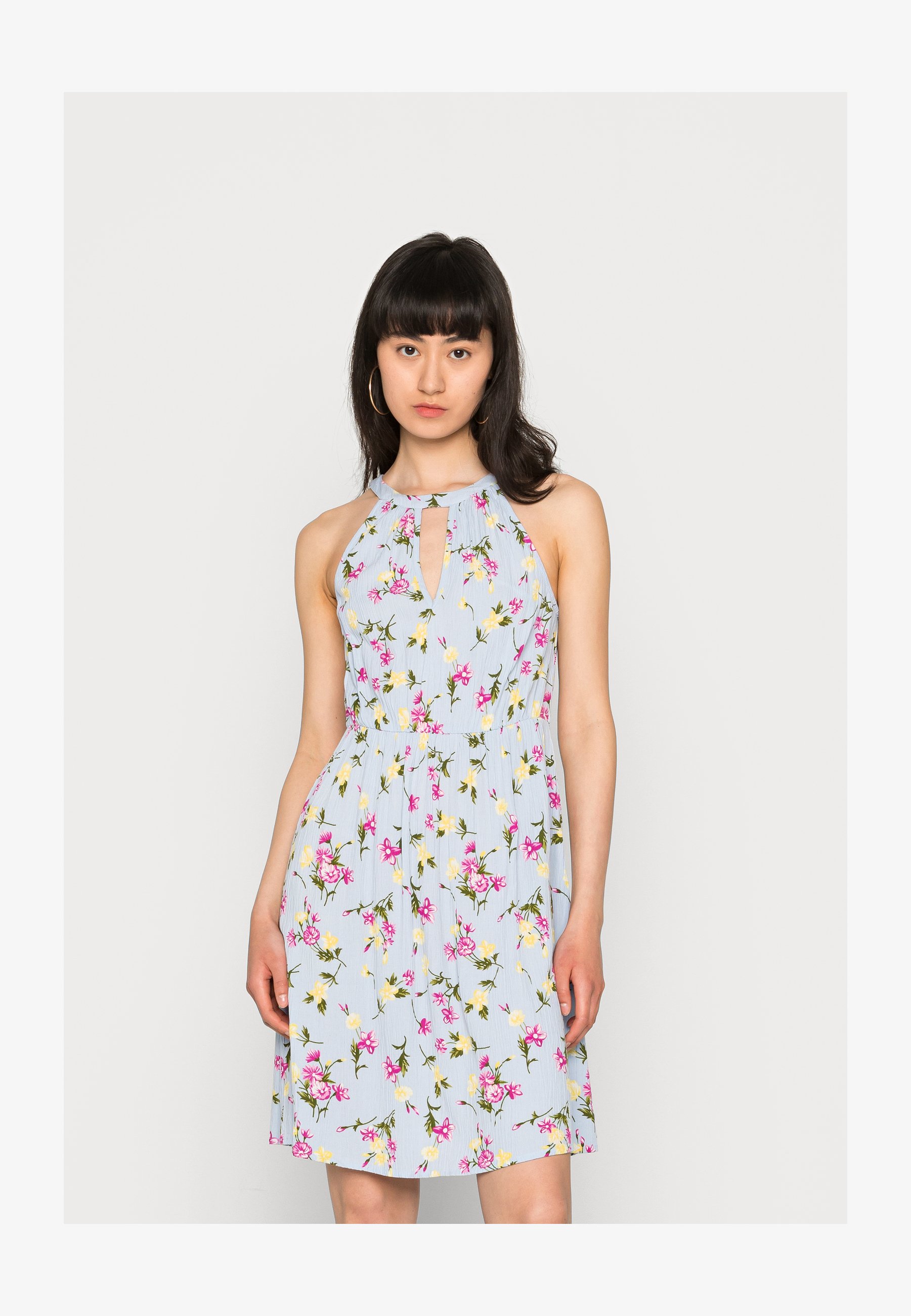 Abito Lungo Maxi Donna Vila Vimesa – Senza Maniche, Racerback, Elastico In Vita, Perfetto Per Matrimoni Ed Estate