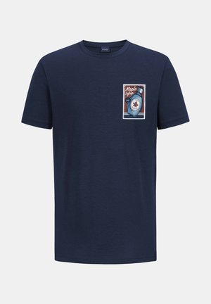 mey, MEY T-SHIRT SERIE PANCAKE PROOF UNI - Nachtwäsche Shirt - yacht blue