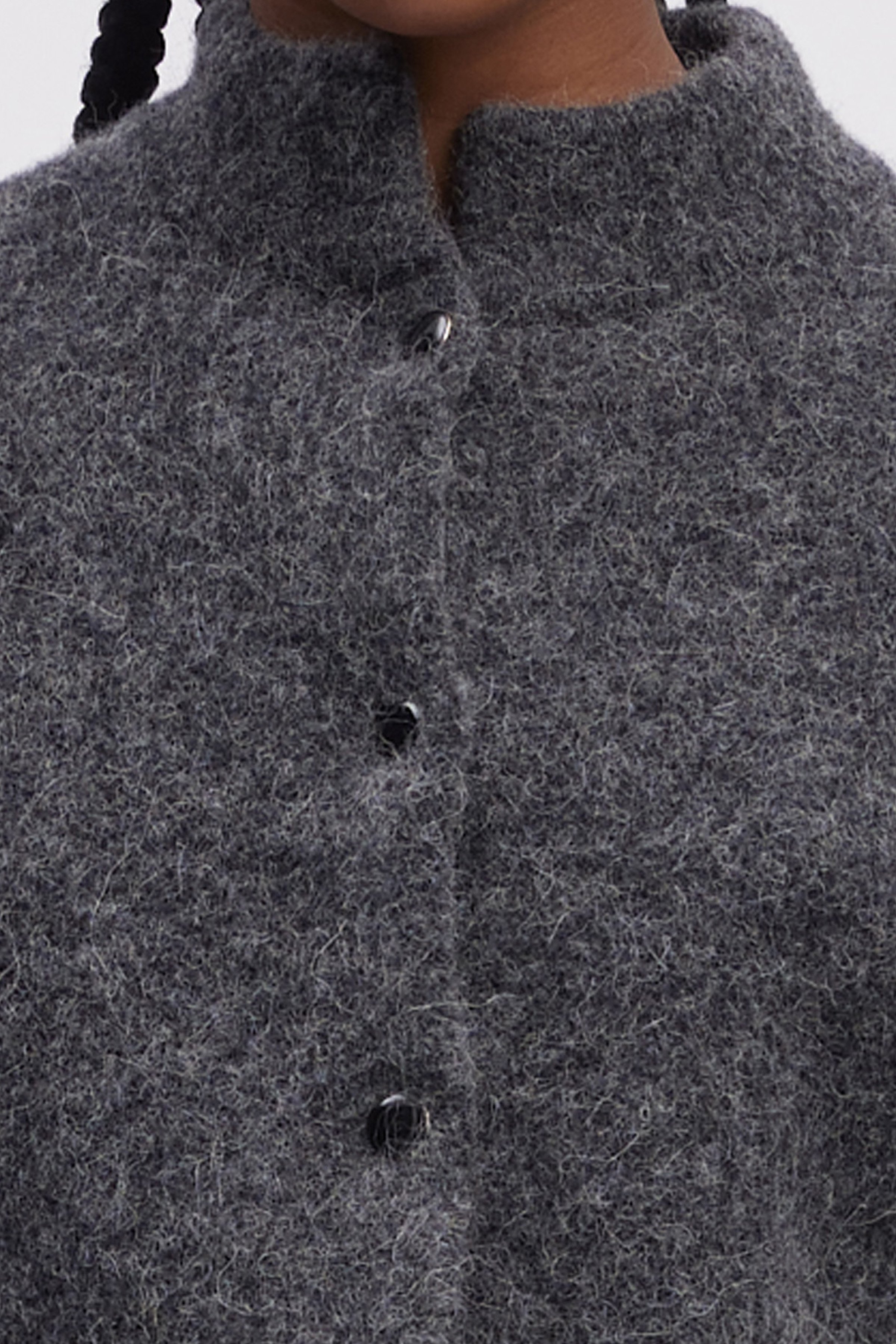 トップス Jindaiji Alpha Cardigan charcoal size M トップス Jindaiji Alpha Cardigan charcoal size M トップス
