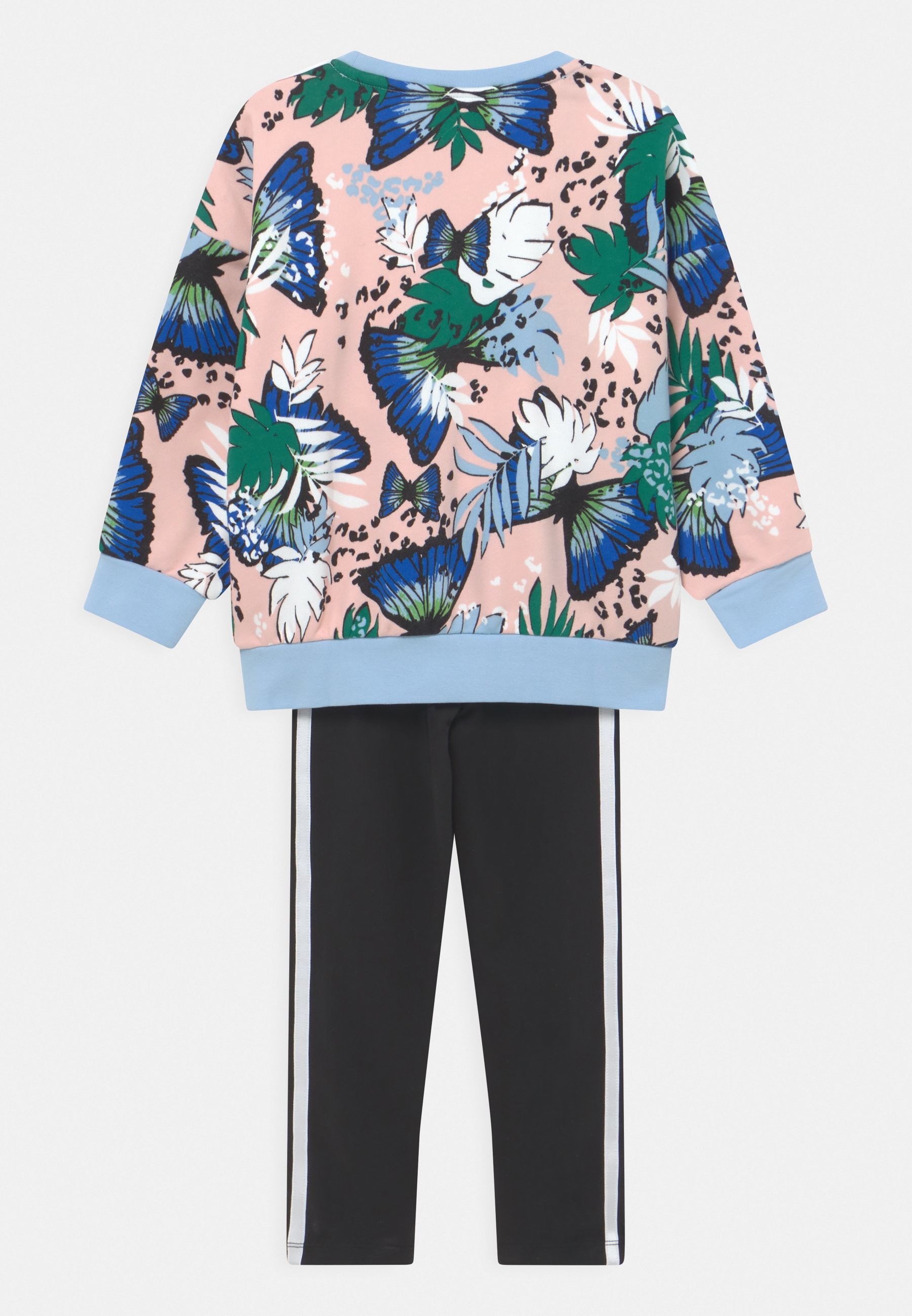adidas Originals CREW SET UNISEX - Tuta - haze coral/multicolor/black/rosa  - Zalando.it