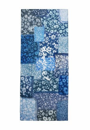 RECTANGULAR PATCH - Sjaal - blue