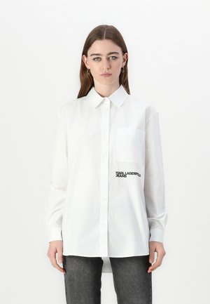 Karl Lagerfeld Jeans RELAXED  - Skjortebluse - white