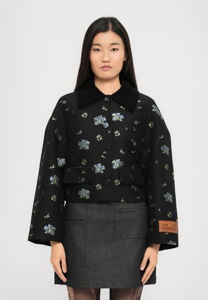 BEBETH - Ľahká bunda - black