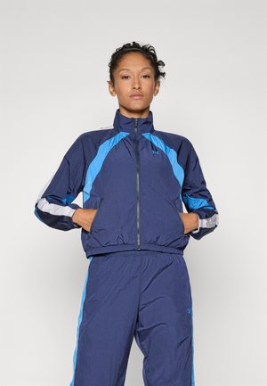 ICON CRINKLE - Trainingsvest - washed navy/white/blue atlantis