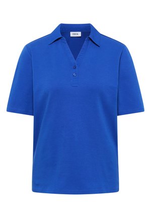 Cecil, BASIC POLOSHIRT MIT KURZARM - Poloshirts - surf blue