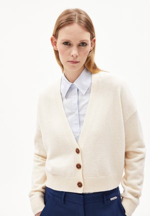 DAMIRAA REGLANA - Cardigan - oatmilk