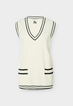 Malbon, HANNELORE VEST - Πουλόβερ - cream