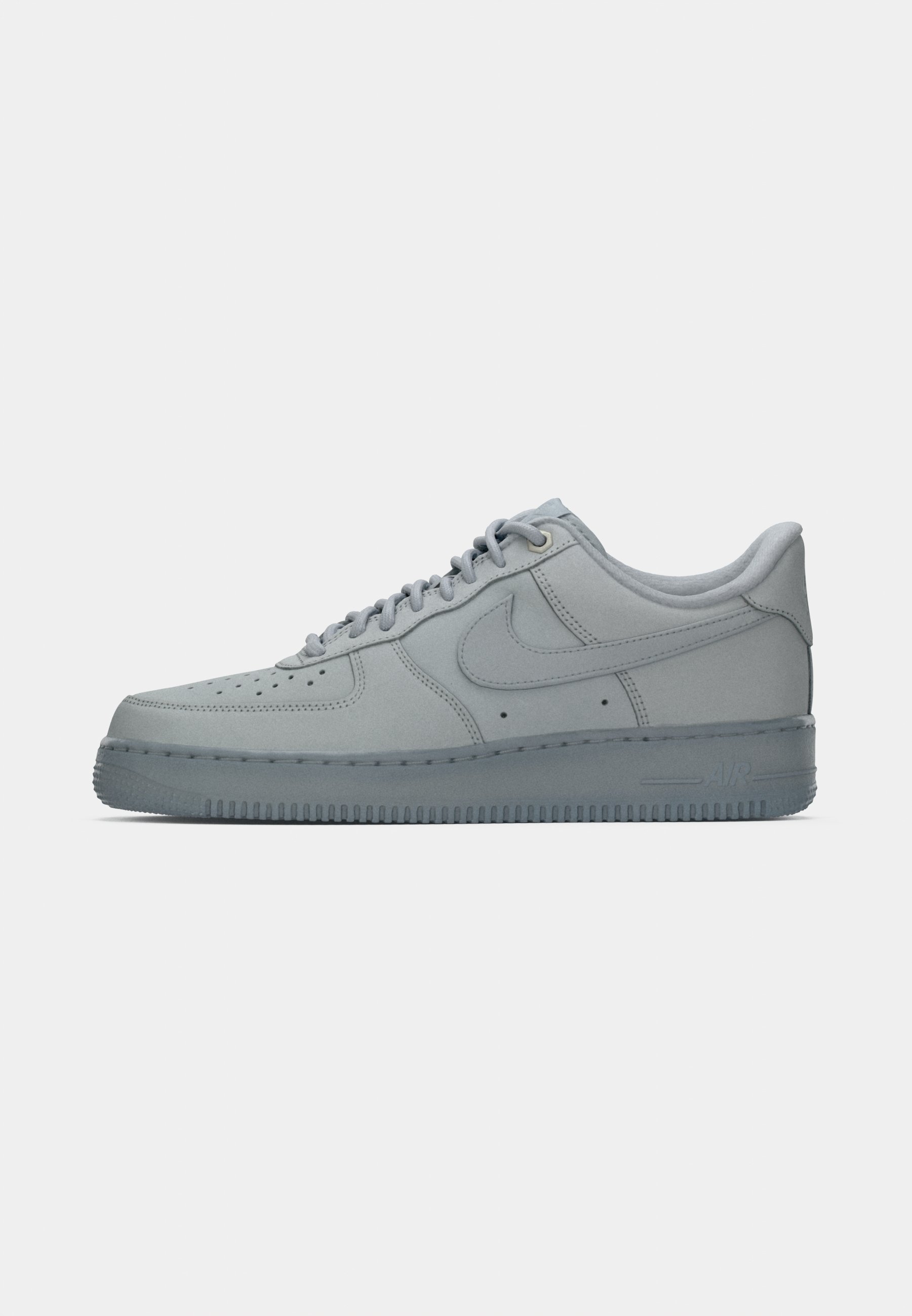nike air force 1 07 trainers wolf grey glitter