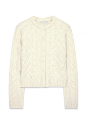 NA-KD CABLE - Vest - offwhite