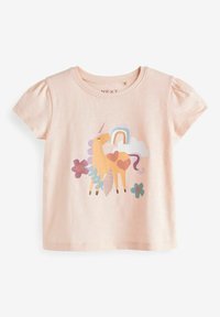 Next SHORT SLEEVE 4 PACK REGULAR FIT - T-shirts print - pink unicorn