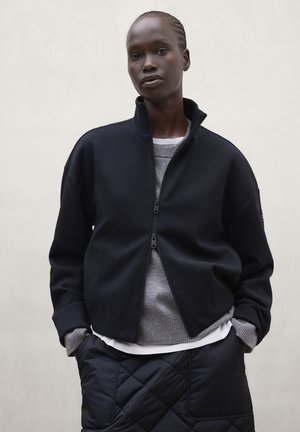 Ecoalf, AUSTIN SWEATSHIRT - Sweat zippé - navy black
