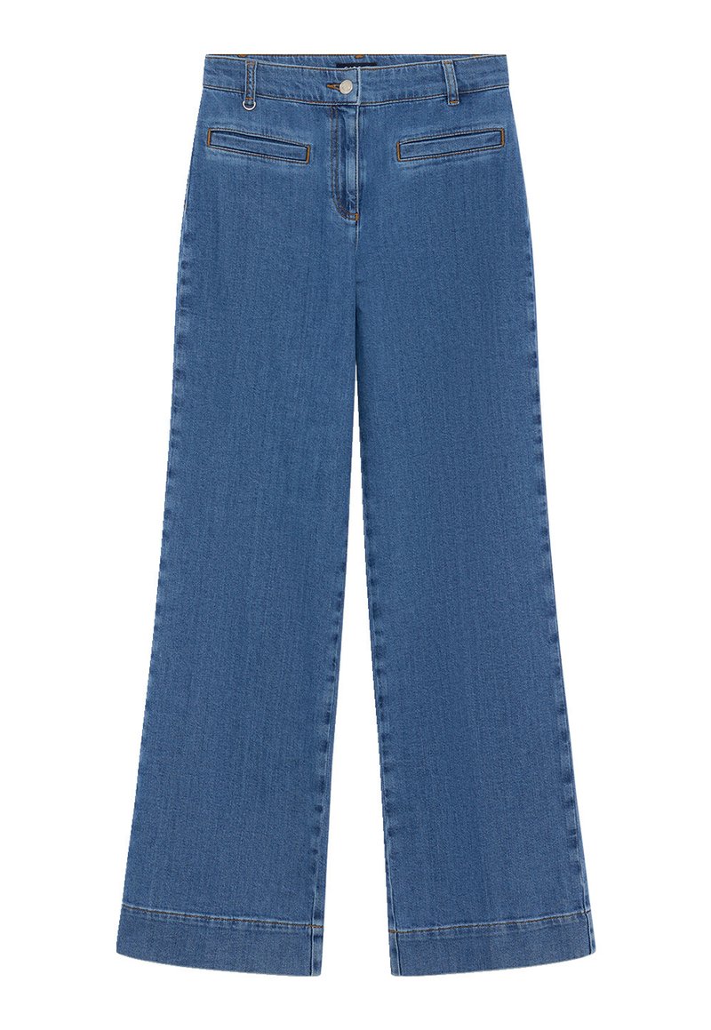 Caroll FRENCH BRAND FASHION ELEGANT MODERN - Vaqueros a campana - denim ...