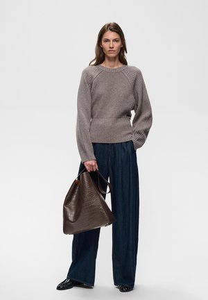 InWear, AVIKAIW CROCO - Sac à main - chocolate brown