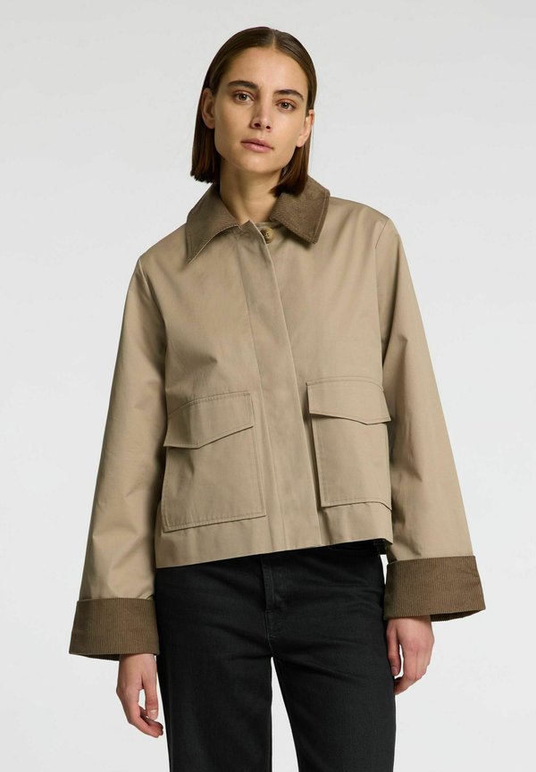 KURZ - Übergangsjacke - greige