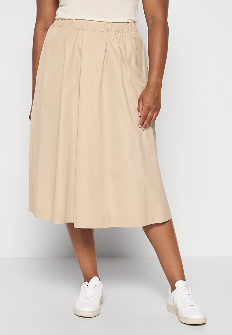 ASPESI A-lijn rok beige ASPESI A-lijn rok beige