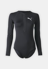 SWIM WOMEN LONG SLEEVE SURF SUIT - Uimapuku - black