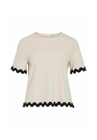 VICALISA O-NECK - T-shirt print - birch