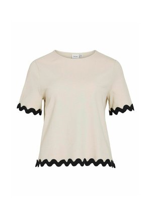 VILA, VICALISA - Camiseta estampada - birch