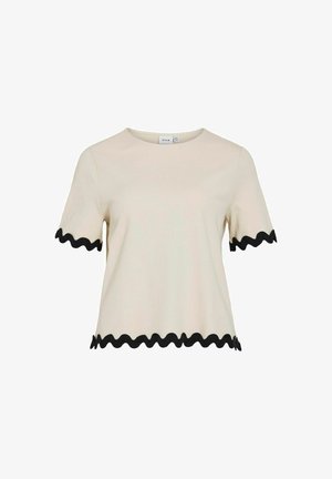 VILA, Short Sleeved VICALISA Round neck - T-shirt print - birch