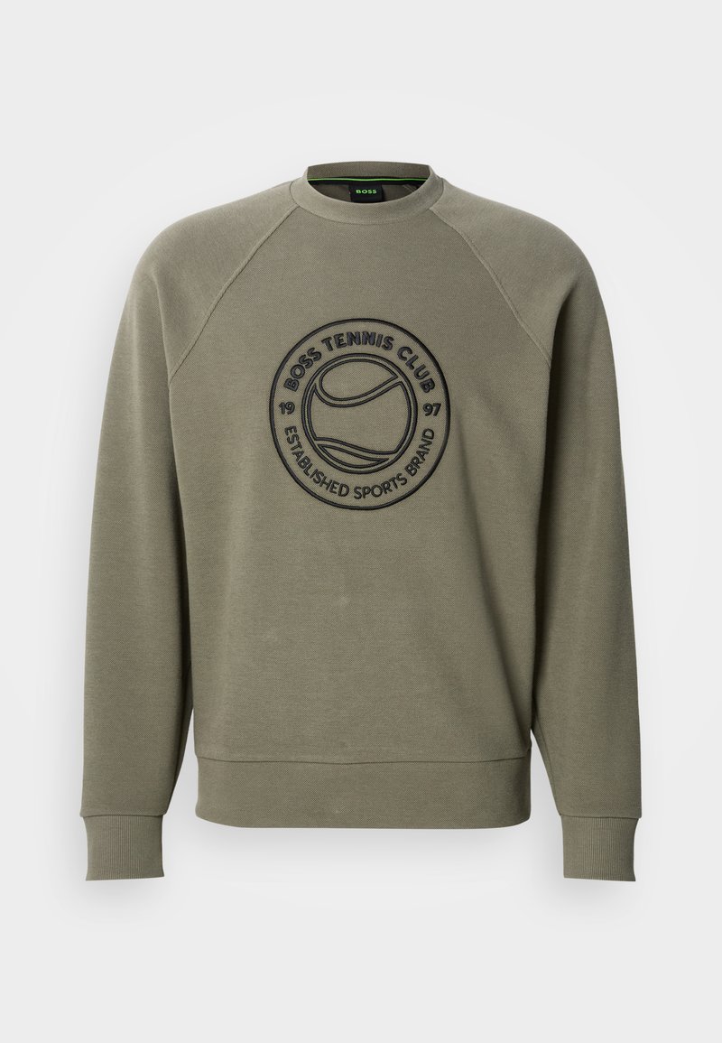 Boss Sweater donkergroen Boss Sweater donkergroen