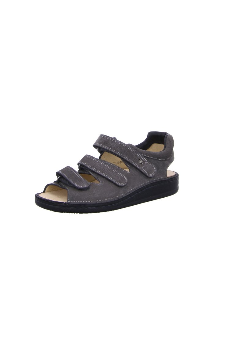 Herren Sandalen | Finn Comfort Riemensandalette dunkel grau/dunkelgrau - AL65695 Herren Sandalen | Finn Comfort Riemensandalette dunkel grau/dunkelgrau - AL65695