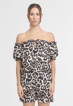 Jumpsuit - beige black