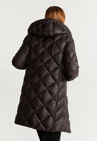Mango Abrigo de invierno - brown