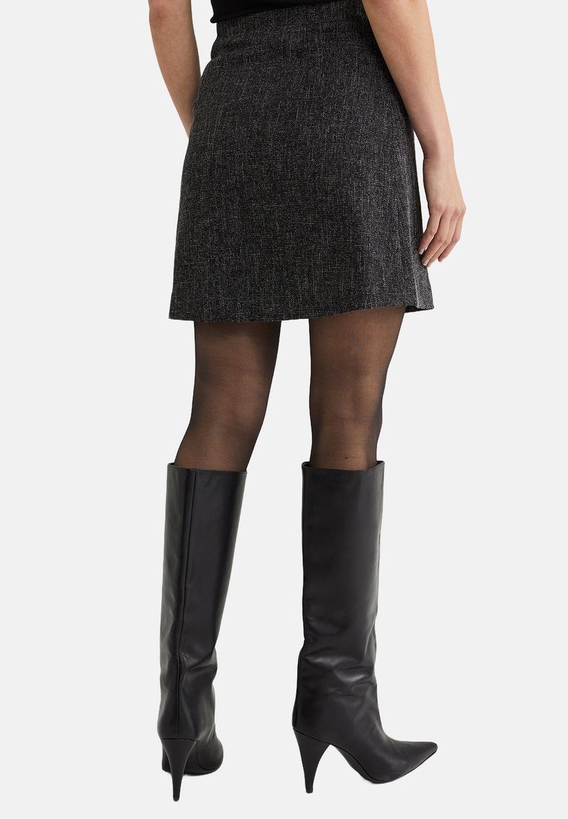 WE Fashion A-Linien-Rock black/schwarz