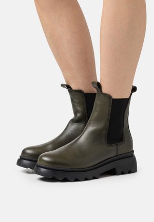 Classic ankle boots - olive