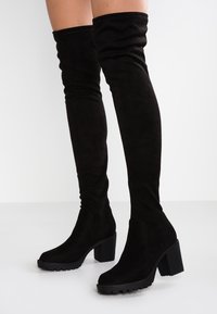 ONLY SHOES Botas mosqueteras - black