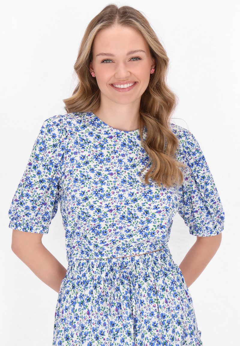 myMo Camicetta - blue multicolor