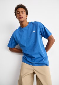 New Balance ESSENTIALS - T-shirt basic - blue agate