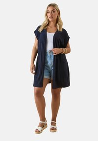 Yours Clothing Chaqueta de punto - navy