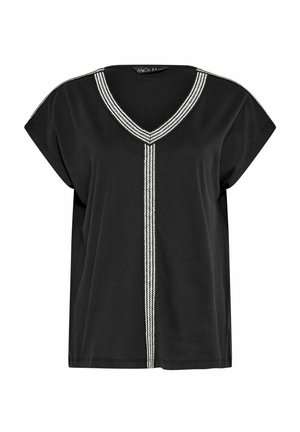 M&Co, T-shirt imprimé - black
