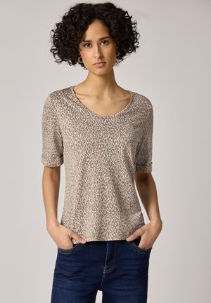 Street One LEO  - T-shirt print - braun