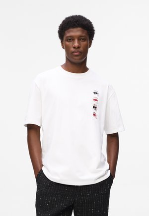 IKON RELAXED - Print T-shirt - white