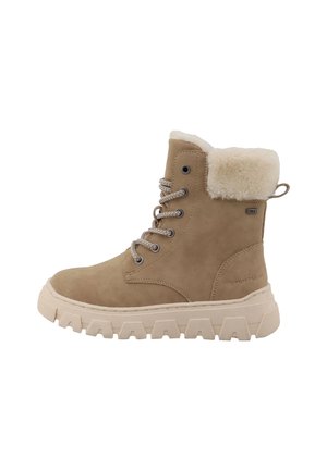 TOM TAILOR, STIEFEL UNISEX - Snowboot/Winterstiefel - sand