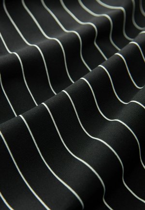Next PINSTRIPE TALL REGULAR FIT - Skjortekjole - black white stripe