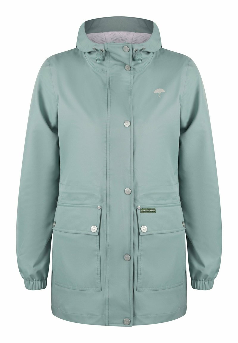 Schmuddelwedda Parka mintgroen
