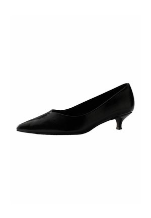 THE SET, KITTEN HEEL COURT SHOES - Pumps - black