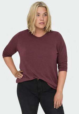 CURVY DRAPY - Langarmshirt - port royale