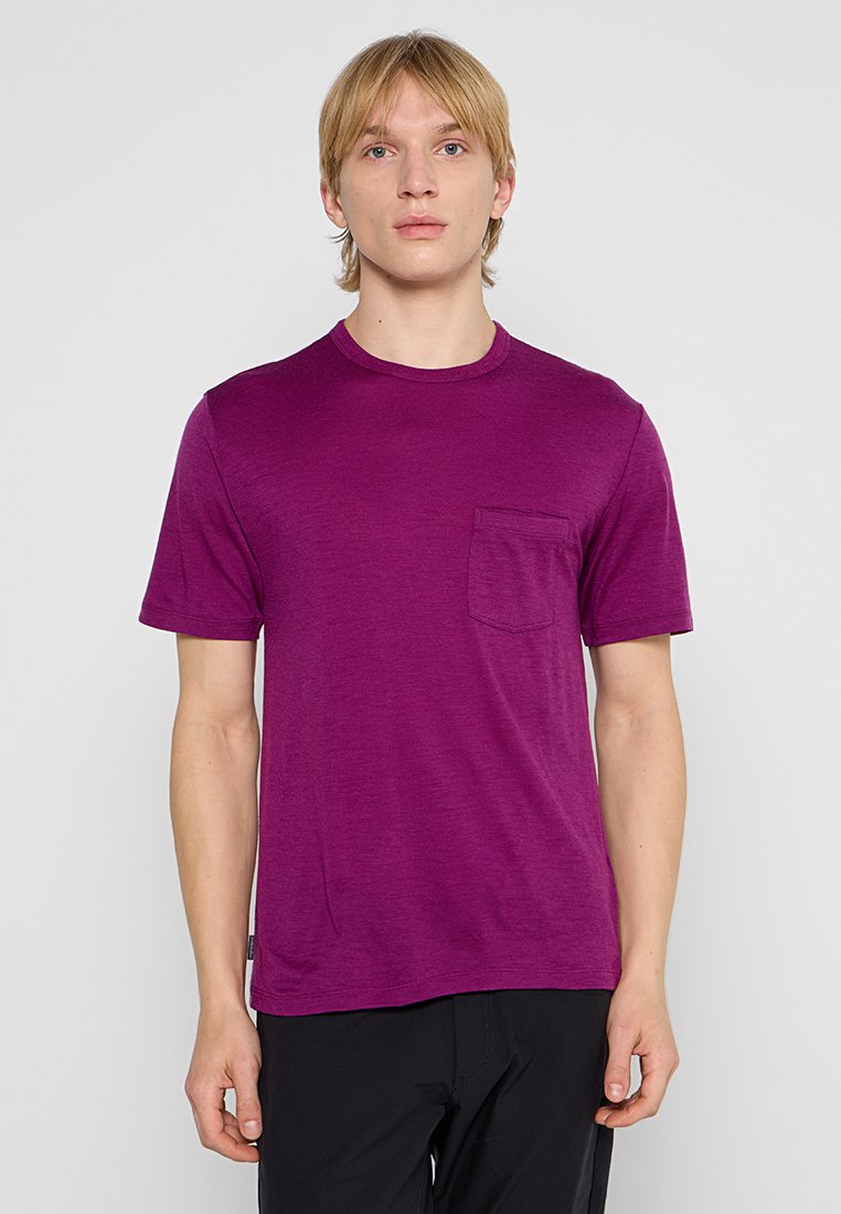 Icebreaker Sport T-shirt (rood)paars Icebreaker Sport T-shirt (rood)paars