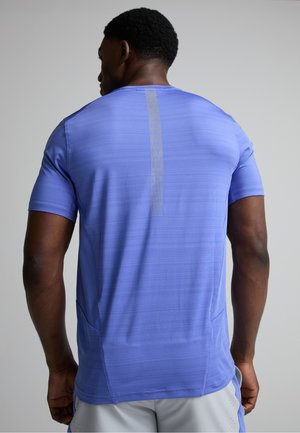 Monterrain, LYDER 3.0 SPACE DYE TEE - T-shirt imprimé - lagoon drift