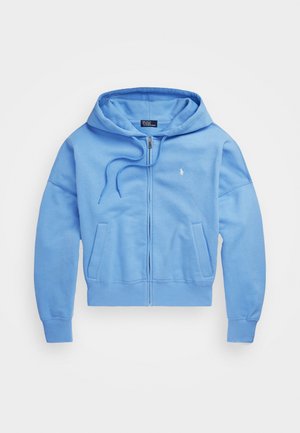 BATWNG LONG SLEEVE - Sweat zippé - suffield blue