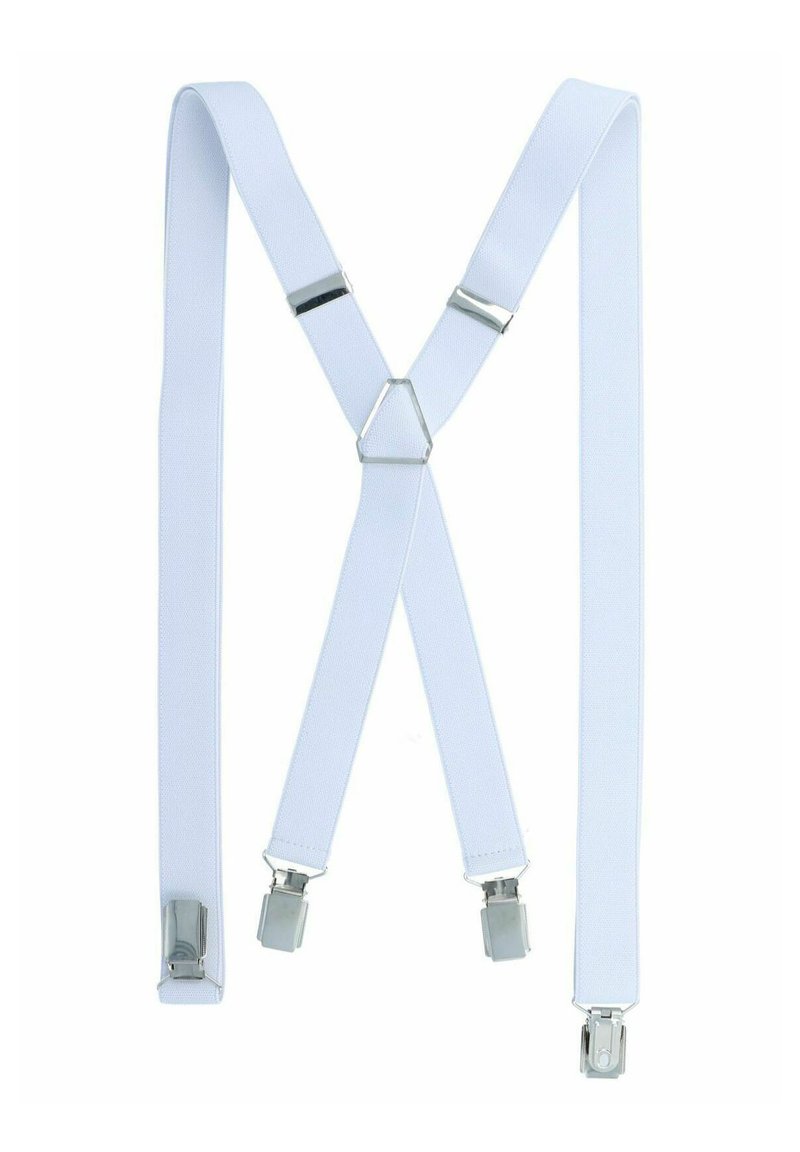 WILLEN HOSENTRÄGER UNI - Gürtel business - weiß